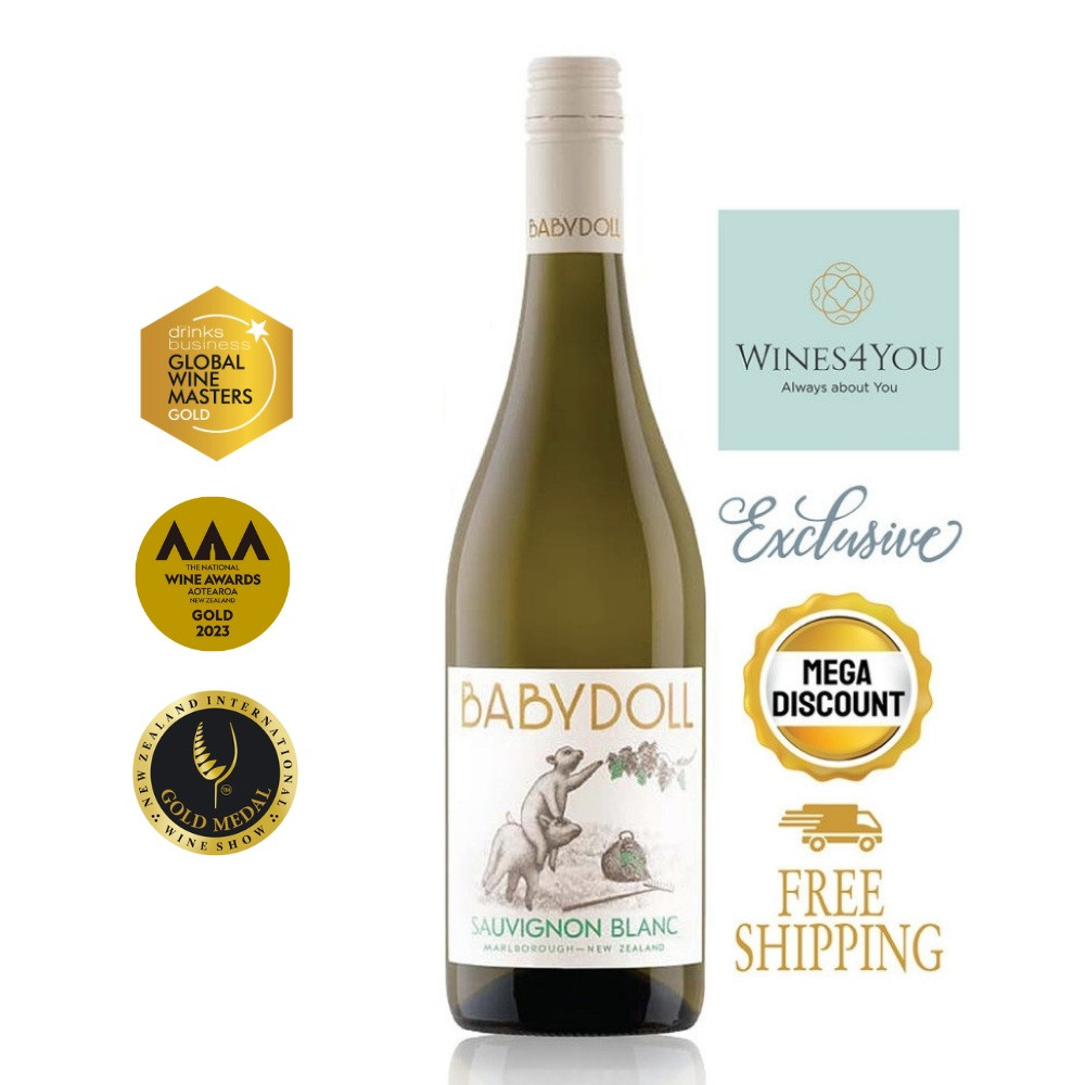 Babydoll Sauvignon Blanc New Zealand White Wine 2023